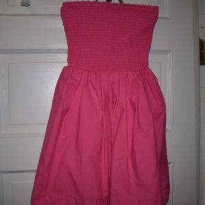 Pink Tube Top dress.